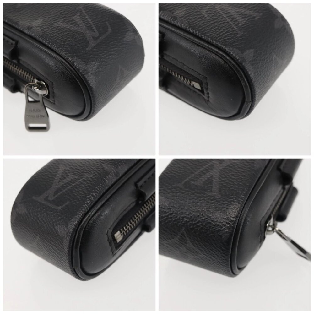 LOUIS VUITTON Monogram Eclipse Set Golf Andrews Bag Charm GI0344 LV Auth 145349 - Picture 15 of 15